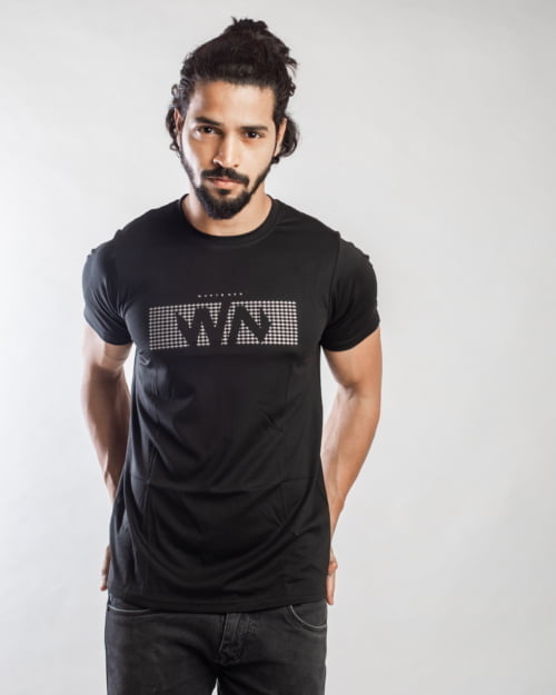 logo printed t-shirt for men